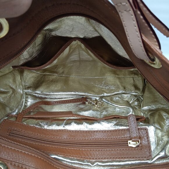 Michael Kors Jet Set Tan Tote Bag - Picture 11 of 14